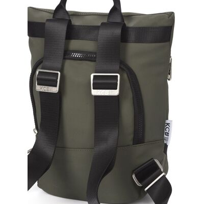 Kcb Mochila Base antirrobo grande color khaki de mujer. Kaki mujer Kcb Mochila Base antirrobo grande color khaki de mujer. Kaki mujer