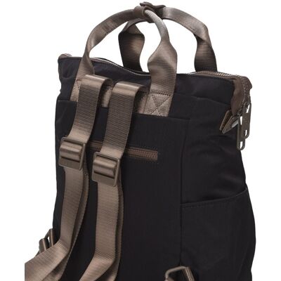Kcb Mochila pequeña Balloon color negro de mujer. Negro mujer Kcb Mochila pequeña Balloon color negro de mujer. Negro mujer