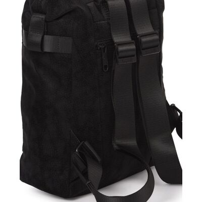 Kcb Mochila Hide grande color negro de mujer. Negro mujer Kcb Mochila Hide grande color negro de mujer. Negro mujer