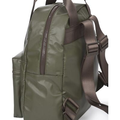 Kcb Mochila Square grande color khaki de mujer. Kaki mujer Kcb Mochila Square grande color khaki de mujer. Kaki mujer