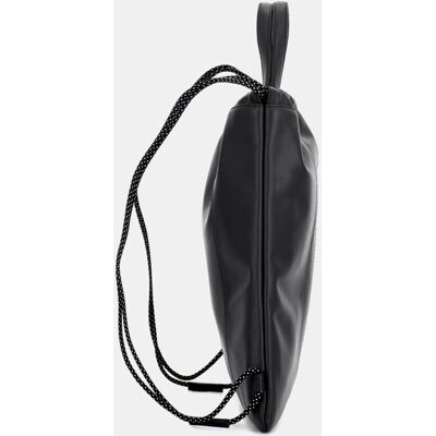 Scharlau Mochila fina de mujer de piel. Negro mujer Scharlau Mochila fina de mujer de piel. Negro mujer