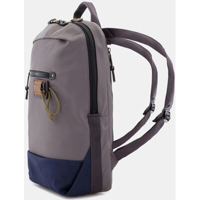 Scharlau Mochila de mujer pequeña para ordenador portátil. Gris mujer Scharlau Mochila de mujer pequeña para ordenador portátil. Gris mujer