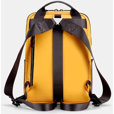 Scharlau Mochila de mujer pequeña. Mostaza mujer Scharlau Mochila de mujer pequeña. Mostaza mujer