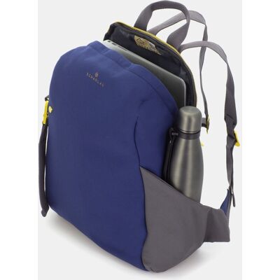 Scharlau Mochila de mujer para ordenador portátil. Azul mujer Scharlau Mochila de mujer para ordenador portátil. Azul mujer