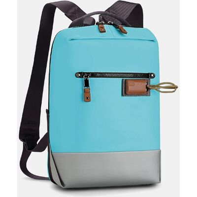 Scharlau Mochila de mujer pequeña. Turquesa mujer Scharlau Mochila de mujer pequeña. Turquesa mujer