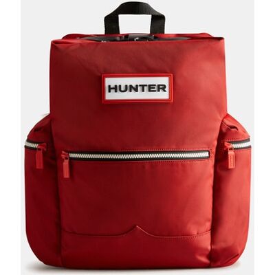 Hunter Mochila grande modelo Topclip de . Rojo mujer Hunter Mochila grande modelo Topclip de . Rojo mujer
