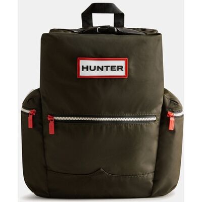 Hunter Mochila grande modelo Topclip de . Verde militar mujer Hunter Mochila grande modelo Topclip de . Verde militar mujer