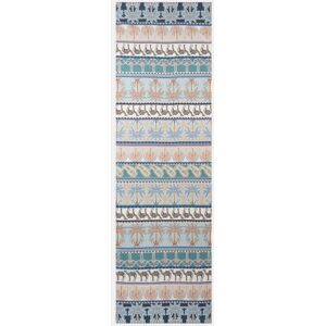 Codello Pañuelo estampado de seda. Azul mujer Codello Pañuelo estampado de seda. Azul mujer