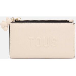 Tous Billetera pequeña de la colección Brenda en color azul marino. Beige mujer Tous Billetera pequeña de la colección Brenda en color azul marino. Beige mujer