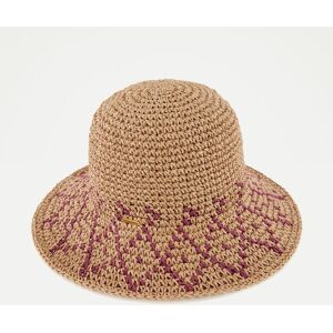 Tintoretto Gorro con detalle rombo. Tostado mujer Tintoretto Gorro con detalle rombo. Tostado mujer