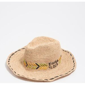 Bimba y Lola Gorro de mujer efecto rafia con logo. (M) Verde mujer Bimba y Lola Gorro de mujer efecto rafia con logo. (M) Verde mujer