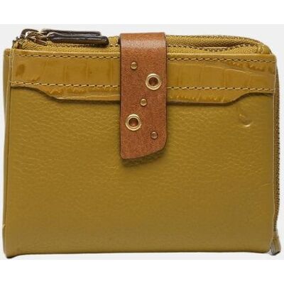 Abbacino Cartera pequeña Freedom en piel. Amarillo mujer Abbacino Cartera pequeña Freedom en piel. Amarillo mujer