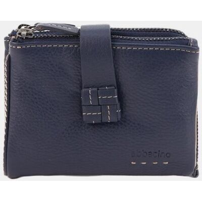 Abbacino Cartera pequeña Freedom en piel. Azul mujer Abbacino Cartera pequeña Freedom en piel. Azul mujer