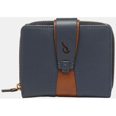 Abbacino Cartera pequeña Freedom en piel. Azul mujer Abbacino Cartera pequeña Freedom en piel. Azul mujer