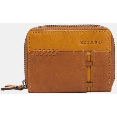 Abbacino Cartera pequeña en piel con cremallera. Marrón mujer Abbacino Cartera pequeña en piel con cremallera. Marrón mujer