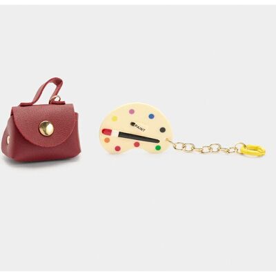 Parfois Llavero con charm de oso estilo artista. Multicolor mujer Parfois Llavero con charm de oso estilo artista. Multicolor mujer