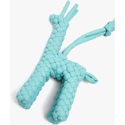Parfois Llavero con charm de jirafa. Azul mujer Parfois Llavero con charm de jirafa. Azul mujer