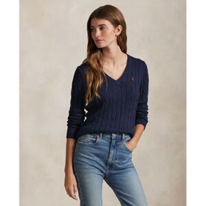 Polo Ralph Lauren Jersey de mujer de algodón en punto de ochos. (36) Azul marino mujer Polo Ralph Lauren Jersey de mujer de algodón en punto de ochos. (36) Azul marino mujer