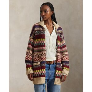 Polo Ralph Lauren Cárdigan de mujer con cremallera y cuello chal. (34) Multicolor mujer Polo Ralph Lauren Cárdigan de mujer con cremallera y cuello chal. (34) Multicolor mujer