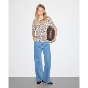 Woman El Corte Inglés Camiseta de mujer manga corta con hombreras. (36) Negro mujer Woman El Corte Inglés Camiseta de mujer manga corta con hombreras. (36) Negro mujer