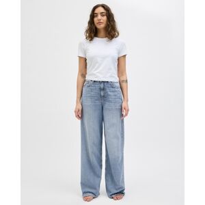 jack & jones Vaquero wide leg tiro alto. (38 - Largo 30) Azul claro mujer jack & jones Vaquero wide leg tiro alto. (38 - Largo 30) Azul claro mujer