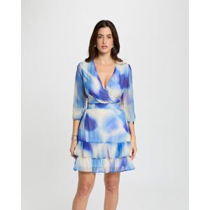 Morgan Vestido corto con estampado tye-dye. (44) Multicolor mujer Morgan Vestido corto con estampado tye-dye. (44) Multicolor mujer
