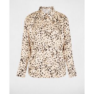 Morgan Blusa de mujer con escote pico y estampado animalier. (S) Multicolor mujer Morgan Blusa de mujer con escote pico y estampado animalier. (S) Multicolor mujer