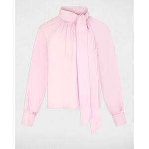 Morgan Blusa de mujer con cuello lazado. (38) Rosa claro mujer Morgan Blusa de mujer con cuello lazado. (38) Rosa claro mujer