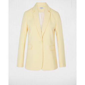 Morgan Chaqueta de mujer con cuello de sastre. (44) Amarillo mujer Morgan Chaqueta de mujer con cuello de sastre. (44) Amarillo mujer