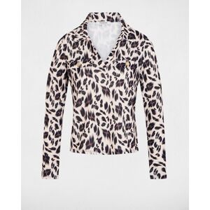 Morgan Blusa de mujer con estampado animalier. (XL) Multicolor mujer Morgan Blusa de mujer con estampado animalier. (XL) Multicolor mujer