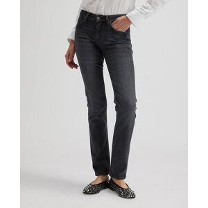 Lee Vaquero recto Elly de mujer de tiro medio. (36 - Largo 31) Negro mujer Lee Vaquero recto Elly de mujer de tiro medio. (36 - Largo 31) Negro mujer