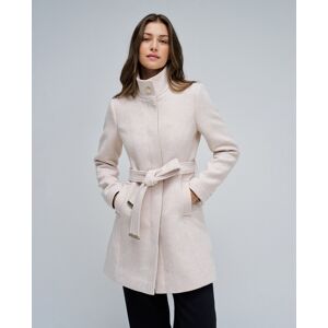 Salsa Jeans Abrigo de mujer de paño grace con cinturón. (42) Natural mujer Salsa Jeans Abrigo de mujer de paño grace con cinturón. (42) Natural mujer