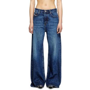 Diesel Vaqueros anchos de mujer fit relaxed con cintura baja. (42 - Largo 30) Azul denim mujer Diesel Vaqueros anchos de mujer fit relaxed con cintura baja. (42 - Largo 30) Azul denim mujer