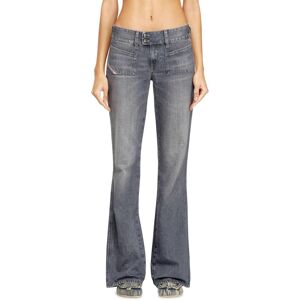 Diesel Vaquero recto de mujer fit bootcut con bolsillos parche. (38 - Largo 32) Gris mujer Diesel Vaquero recto de mujer fit bootcut con bolsillos parche. (38 - Largo 32) Gris mujer