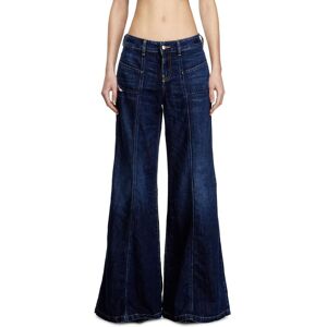 Diesel Vaqueros campana de mujer con costuras. (42 - Largo 30) Azul marino mujer Diesel Vaqueros campana de mujer con costuras. (42 - Largo 30) Azul marino mujer