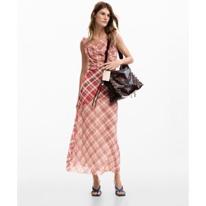 Desigual Vestido tirantes cuadros. (34) Rojo mujer Desigual Vestido tirantes cuadros. (34) Rojo mujer