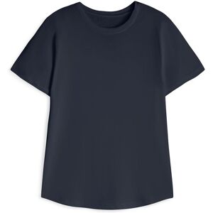 Ecoalf Camiseta de mujer de algodón de manga corta. (XS) Azul marino mujer Ecoalf Camiseta de mujer de algodón de manga corta. (XS) Azul marino mujer
