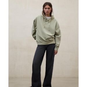 Ecoalf Sudadera de mujer de algodón con capucha. Verde claro mujer Ecoalf Sudadera de mujer de algodón con capucha. Verde claro mujer