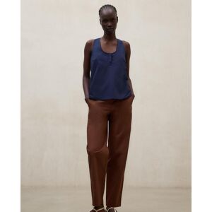 Ecoalf Blusa de mujer sin mangas de algodón. (XL) Azul marino mujer Ecoalf Blusa de mujer sin mangas de algodón. (XL) Azul marino mujer