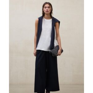 Ecoalf Blusa de mujer sin mangas de lino. (M) Blanco mujer Ecoalf Blusa de mujer sin mangas de lino. (M) Blanco mujer
