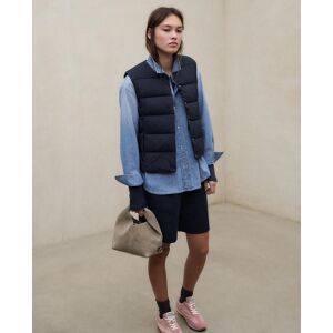 Ecoalf Chaleco de mujer plumífero con cuello redondo. (42) Azul marino mujer Ecoalf Chaleco de mujer plumífero con cuello redondo. (42) Azul marino mujer