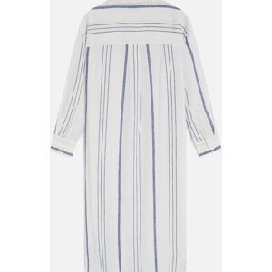 Ecoalf Vestido largo camisero con estampado de rayas. (40) Azul claro mujer Ecoalf Vestido largo camisero con estampado de rayas. (40) Azul claro mujer