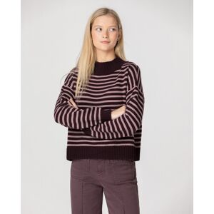 Noon Jersey estampado rayas de cuello redondo de mujer. (32) Rosa mujer Noon Jersey estampado rayas de cuello redondo de mujer. (32) Rosa mujer