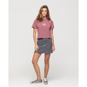 Noon Falda corta vaquera con detalle estrellas. (38) Gris oscuro mujer Noon Falda corta vaquera con detalle estrellas. (38) Gris oscuro mujer