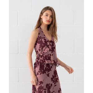 Noon Top de mujer lazada al cuello. (S) Burdeos mujer Noon Top de mujer lazada al cuello. (S) Burdeos mujer