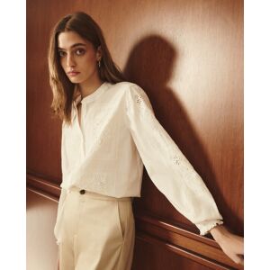 Lloyds Lloyd's - Blusa de mujer manga larga bordado parches. (44) 120 Crudo mujer Lloyds Lloyd's - Blusa de mujer manga larga bordado parches. (44) 120 Crudo mujer