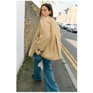 Couchel Trench de mujer cruzado con pañuelo. (48) Tostado mujer Couchel Trench de mujer cruzado con pañuelo. (48) Tostado mujer