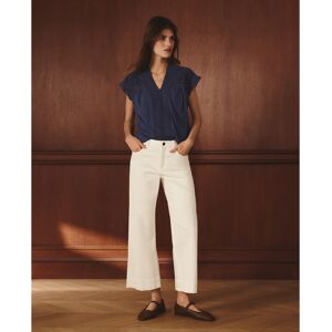 Lloyds Lloyd's - Camiseta de mujer volante romántica. (46) 471 Índigo mujer Lloyds Lloyd's - Camiseta de mujer volante romántica. (46) 471 Índigo mujer