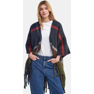 Barbour Capa de cuadros tartán en tonos oscuros. (única) Multicolor mujer Barbour Capa de cuadros tartán en tonos oscuros. (única) Multicolor mujer