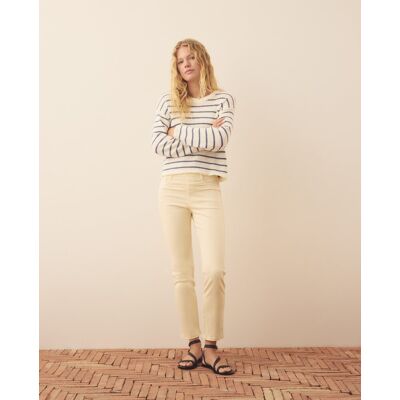 Southern Cotton Jegging de mujer en color recto. (36) Blanco roto mujer Southern Cotton Jegging de mujer en color recto. (36) Blanco roto mujer